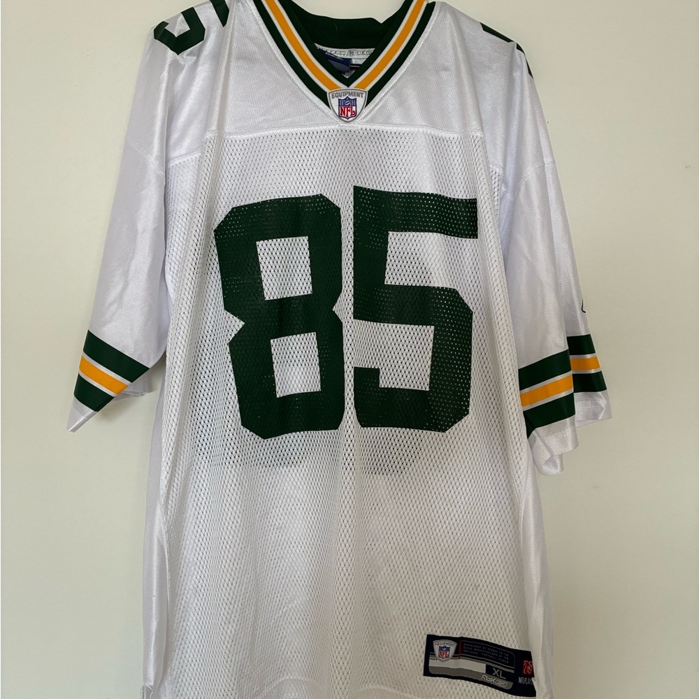 Authentic Reebok Greg Jennings #85 Packers Jersery Size XL